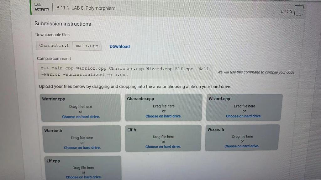 Base Class enum HeroType {WARRIOR, ELF, WIZARD}; const double MAX_HEALTH = 100.0;