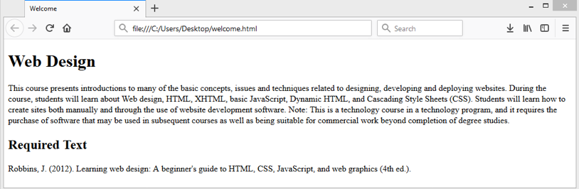 Write CSS style rules to transform the following page. Note that the