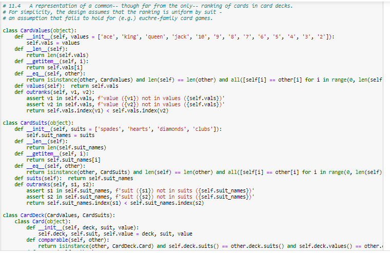 language python # 11.4 A representation of a common-- though far
