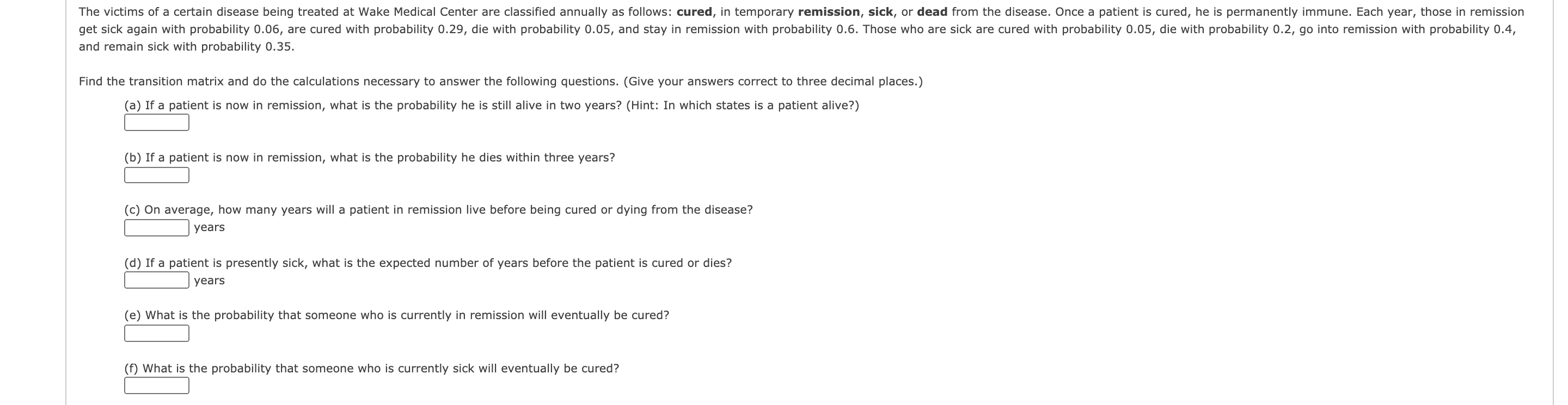 Please help me with this. I don't get transitional matrices at all.