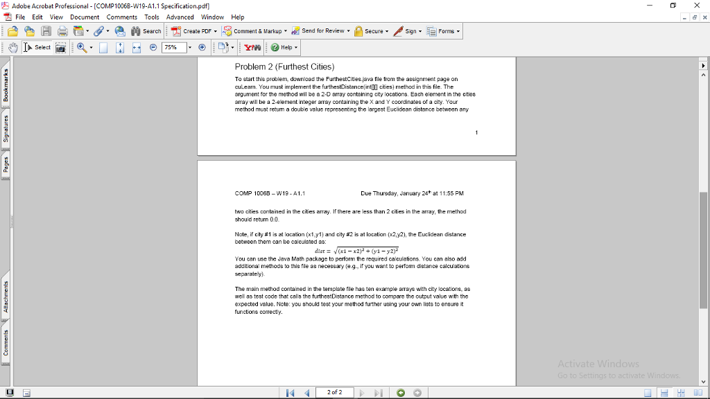 Window pubiic class Furtheatcities public static void rain (String1 args) f /Each