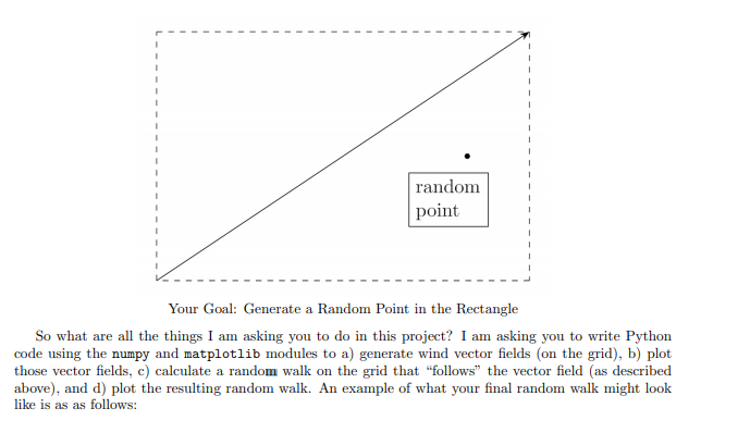 it as best you can using matplotlib. In a basic random walk,