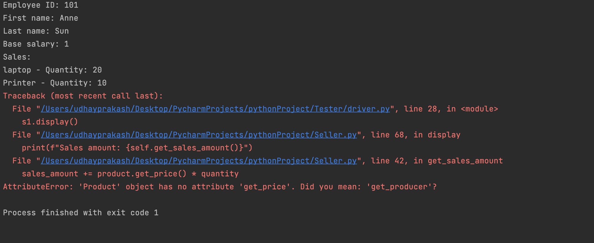 self.__sale_price = sale_price def set_imported_price(self, imported_price): self.__imported_price = imported_price def get_name(self): return