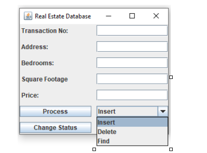 The fourth programming project involves writing a program to manage a real