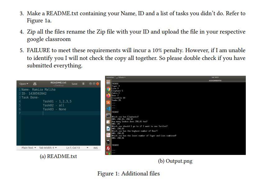 the functions are provided in that file. Please read it carefully. Please