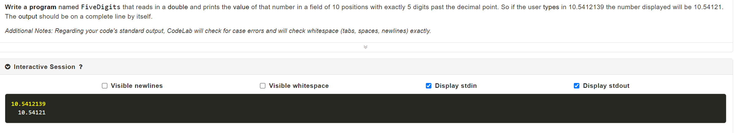 complete this using java make sure the out put is like this!!!!!!!!!!!!!!!