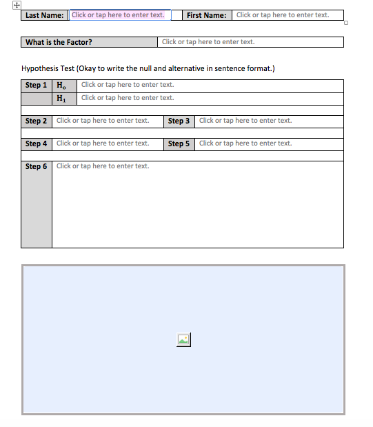 Data Fileicon on the Home Page. Directions Formatting the Output Tables: Anoya: