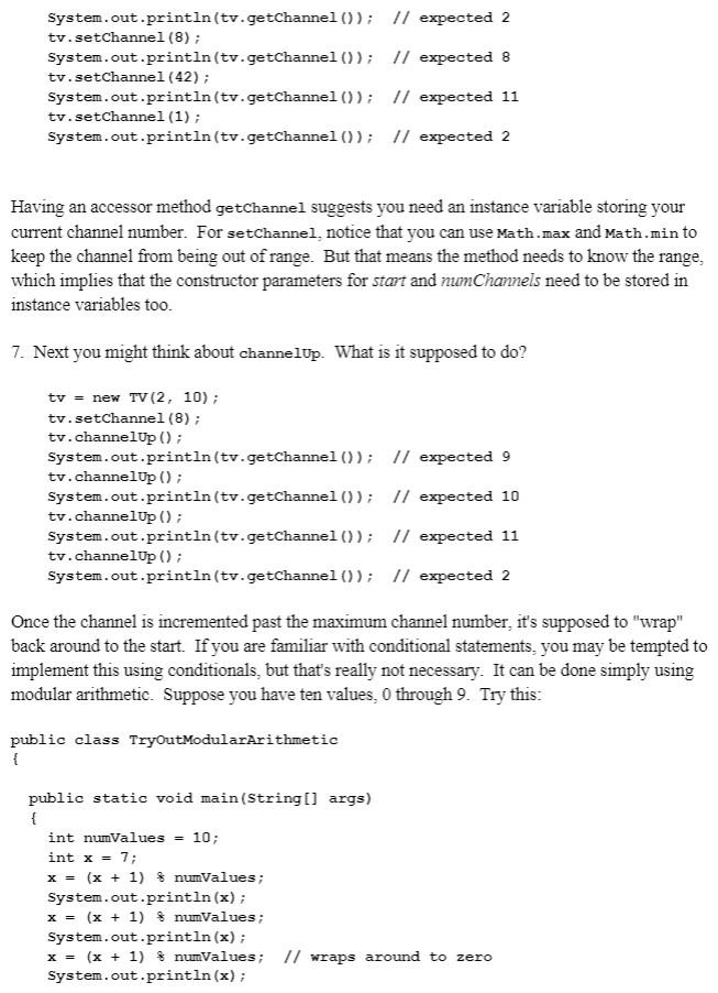 of channels is determined by two parameters that we will refer to