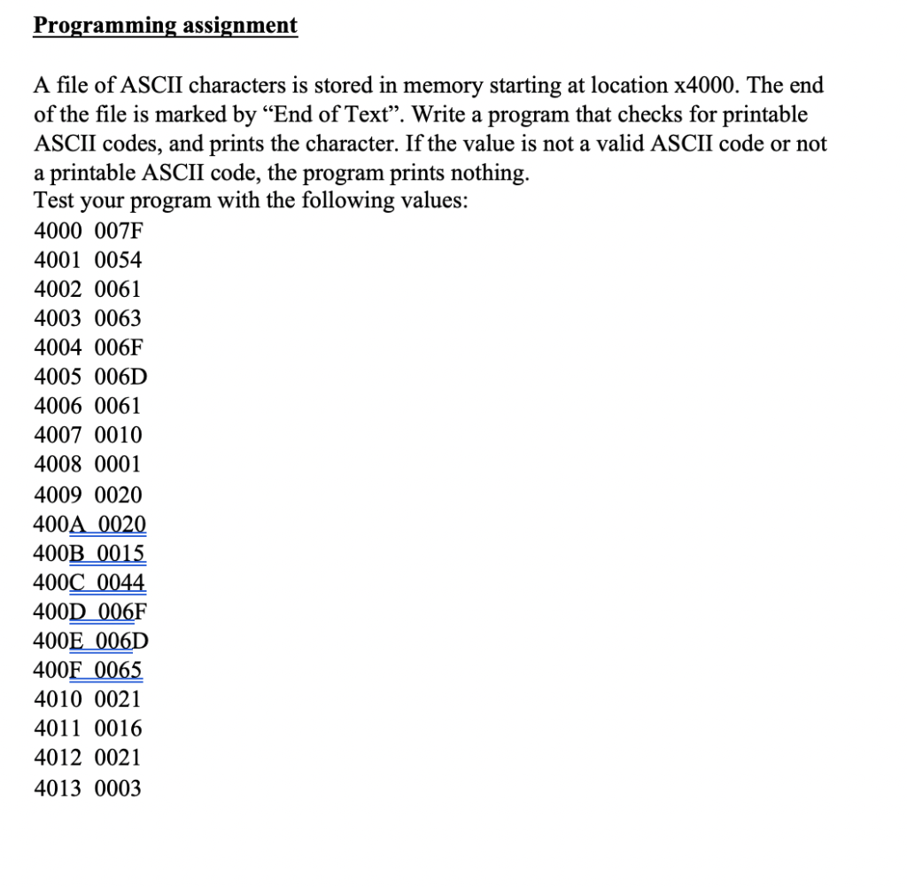 This is Machine Organization or Computer Architecture. Please Use Assembly Language LC-3