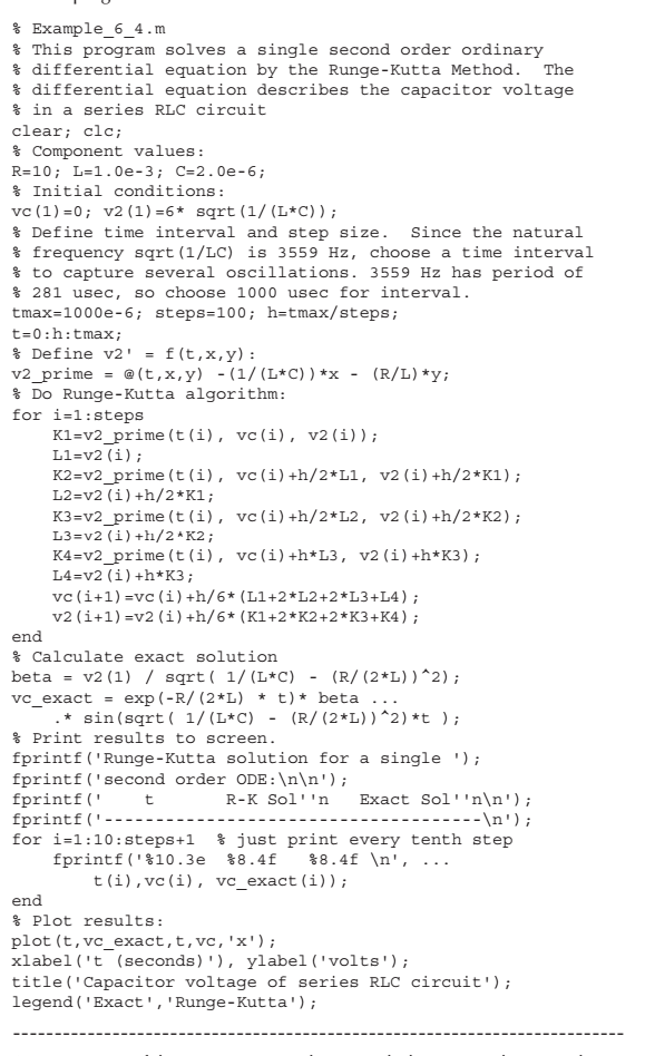 fourth-order Sallen-Key circuit. Remember that Vout of the first stage will be
