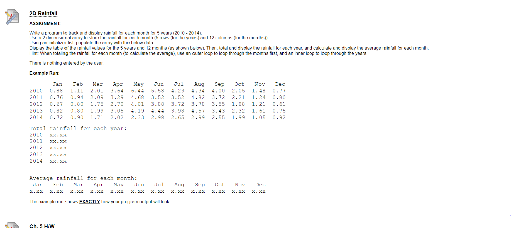 This is in c programming using arrays i already have some of