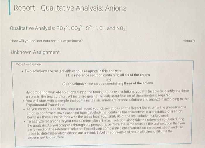  Can anyone please explain how to work this out? Qualitative Analysis: