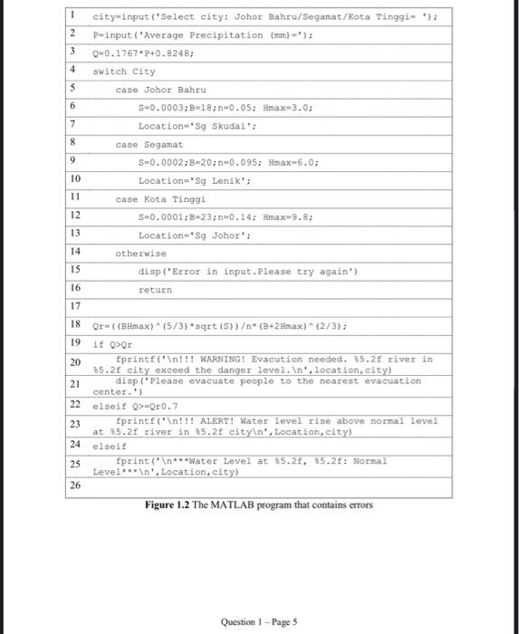 Acir= [30 44 56 75 90] Four different MATLAB commands involved vector