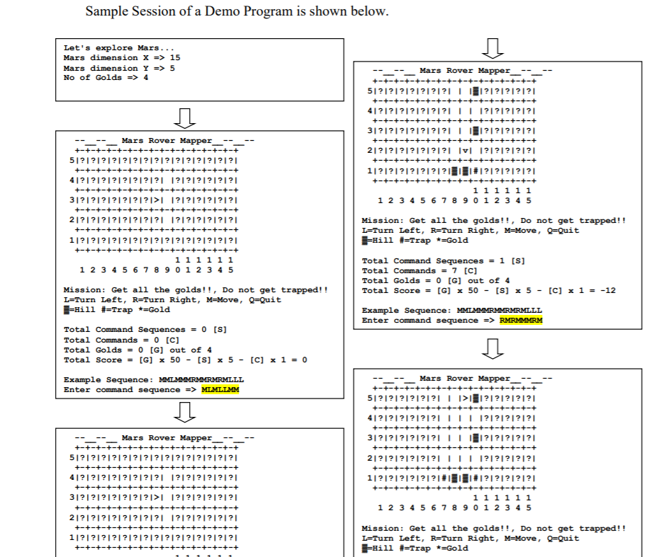 the next section of this document. Take note that the program generates