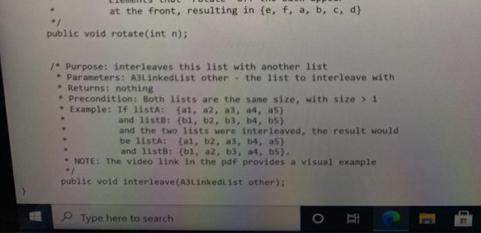return length; public boolean isEmpty() { return lengthuse; } public void removeFront()