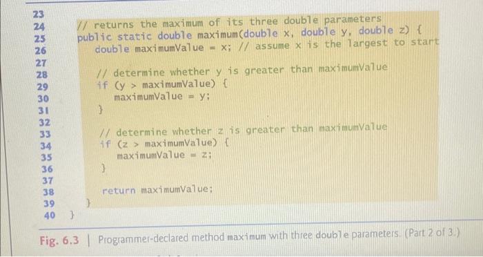 6.3 so that the maximum method is non-static. Then try to use