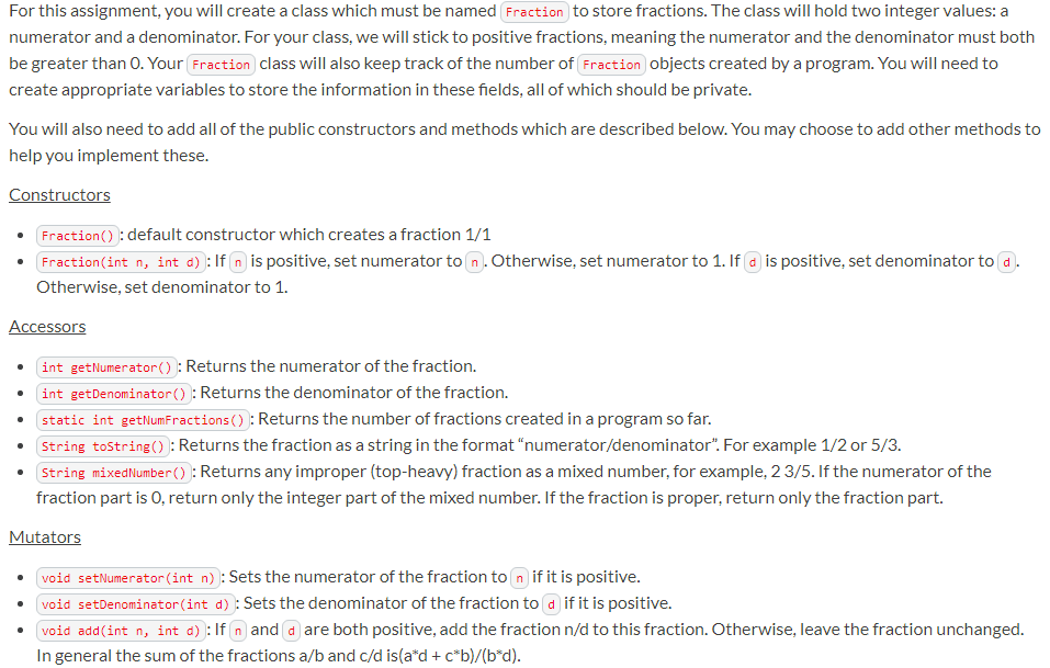 Coding Language: JAVA This is what I have so far: public class