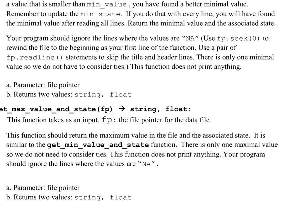 here.'' pass # insert your code here def get_max_value_and_state(fp): "''Insert docstring here.'''