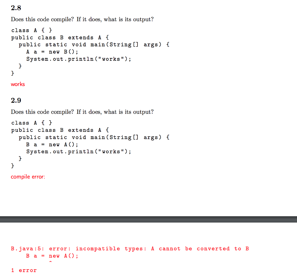  why doesn't code in 2.9 work like in 2.8? 2.8 Does
