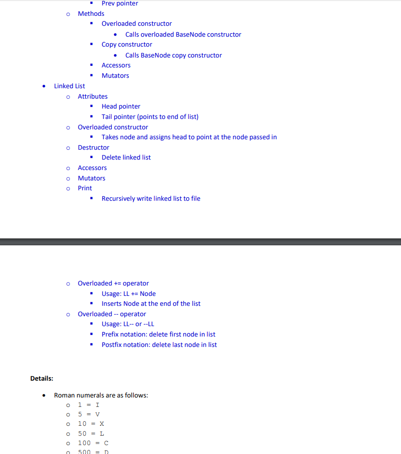have provided the partially written code and sample input file. Code: #include