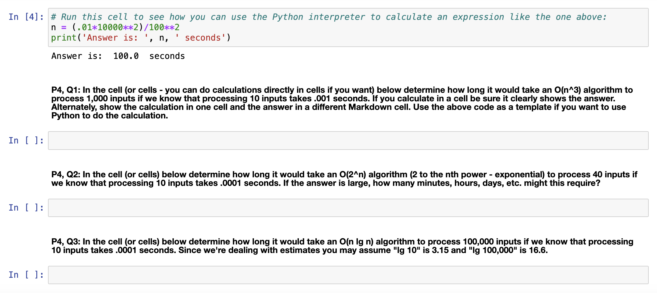  In [4]: # Run this cell to see how you can