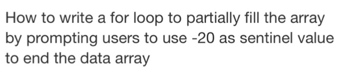  declare an array to store 30 items. Use C program How