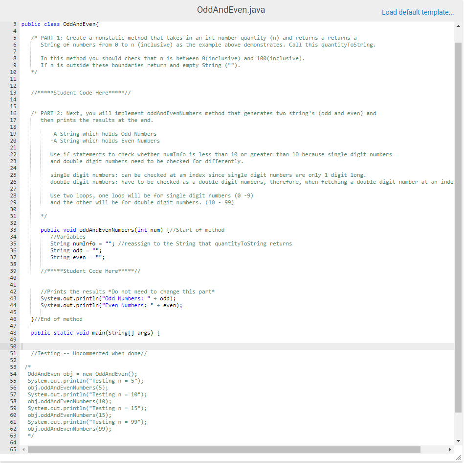 that takes any quantity of a number between 0 and 99 and