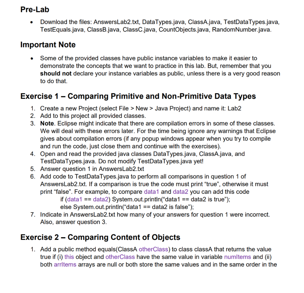  TestEquals.java code here: public class TestEquals { public static void main(String[]