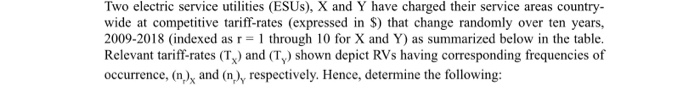 Stochastic models for computer science please show all the steps Two electric