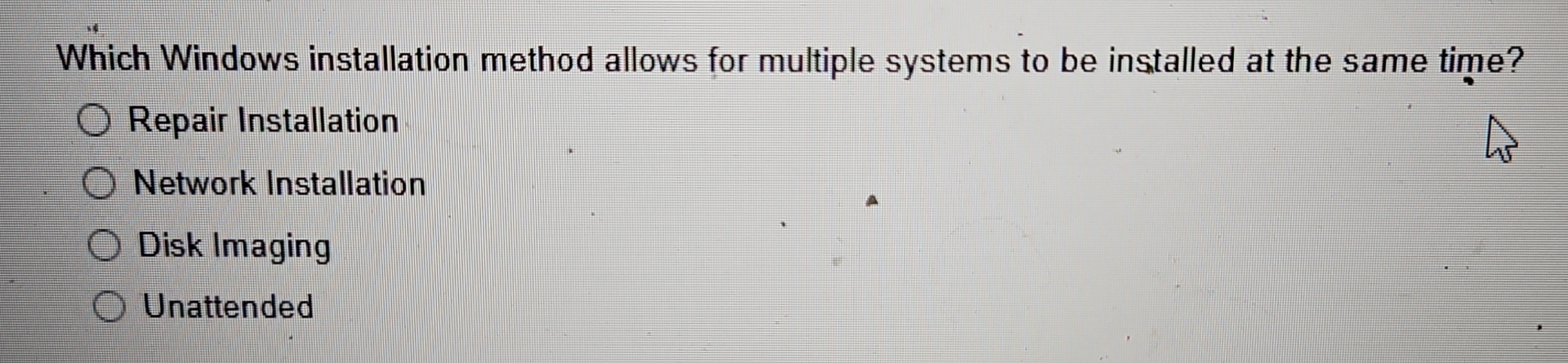  Which Windows installation method allows for multiple systems to be installed