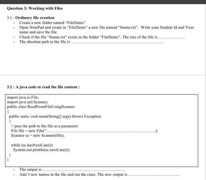 NullPointerException is caught. 1.3 Change the instruction "System.out.println(1/0)" thus the exception "IndexOutOfBoundsException"