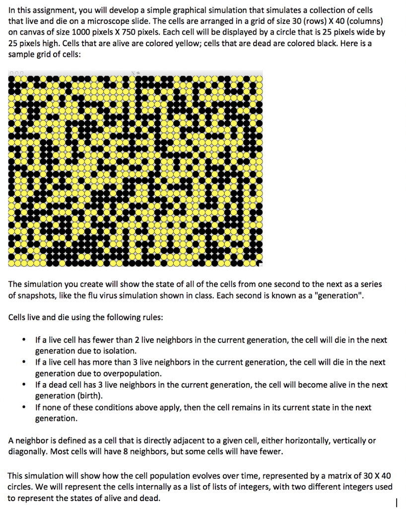  Please write this in python Thank you. In this assignment, you