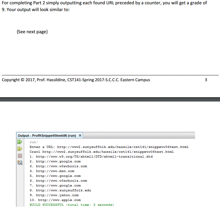 the program into the Class file. We will then test the program