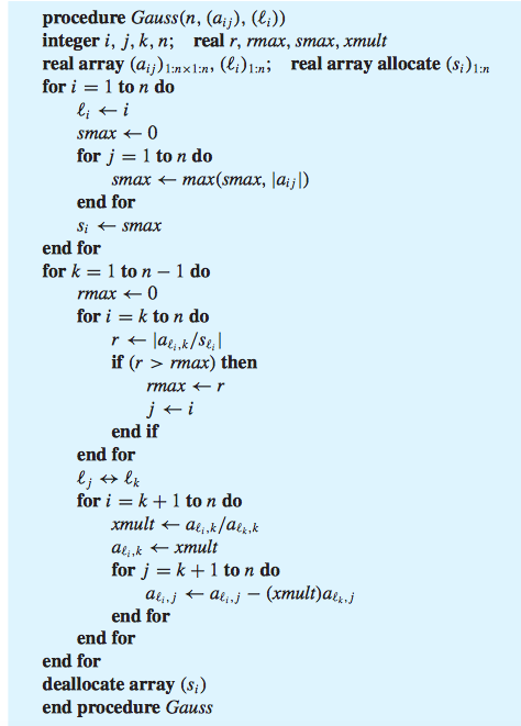 create a decomp.m function in MatLab, that outputs LU decomposition of matrix