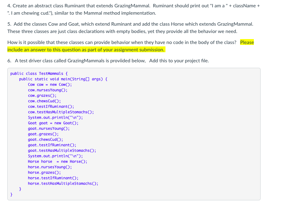 animals that you may not have known before. You will, however, NOT