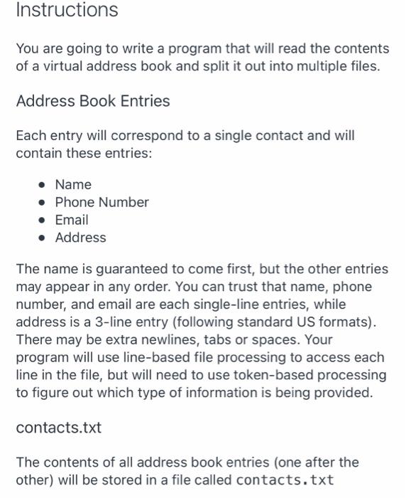 JAVA Program that will read from a text file and split/store into