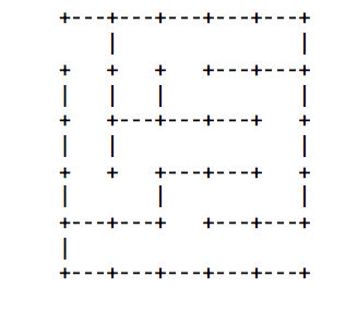 USING C++ 1) Write a maze solving program, with the following functionality.