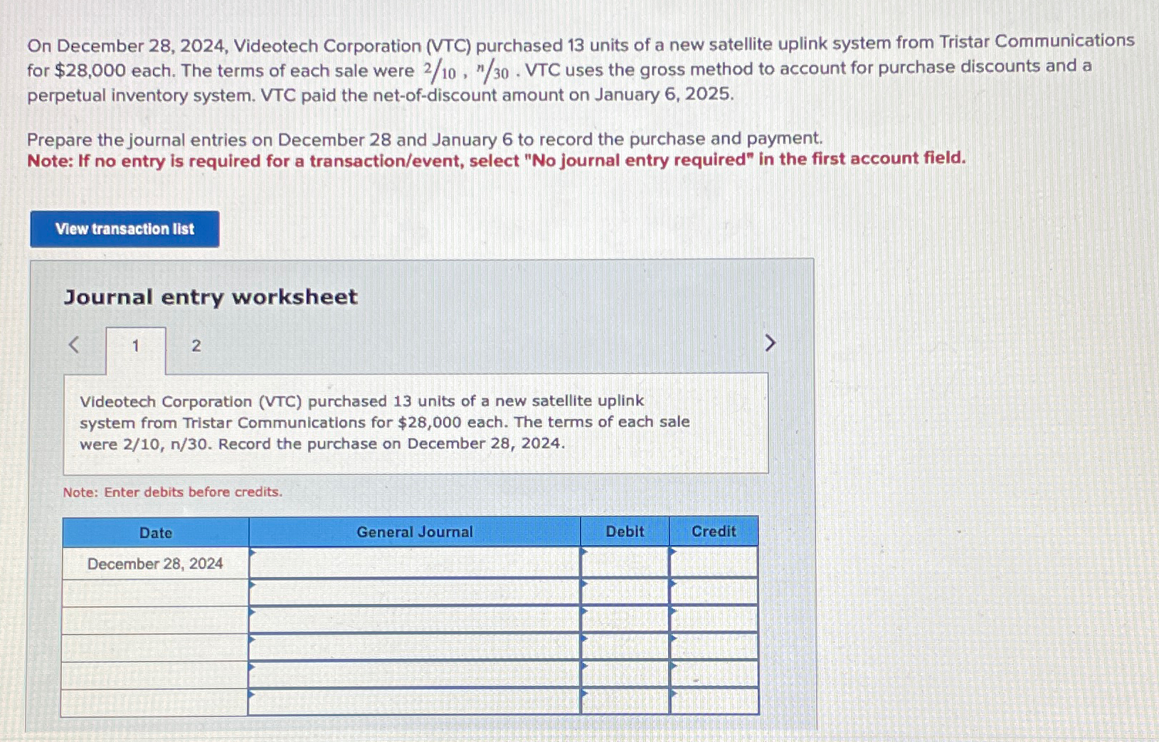  On December 28,2024, Videotech Corporation (VTC) purchased 13 units of a
