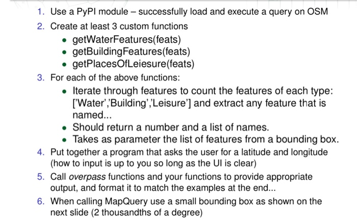 wrapper named Overpass: github link. Prerequisites: In order to painlessly install this