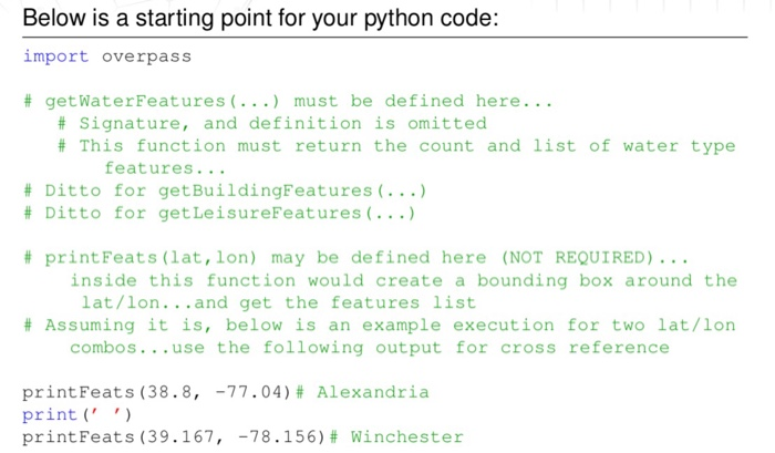 in the course material page for installing). Then in the command-line you