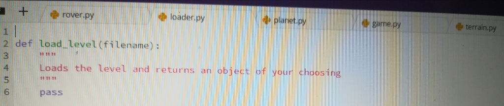 write a game called "Rover256". The game involves exploring as much of