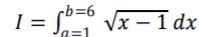how do i type a square root integral on python? i get