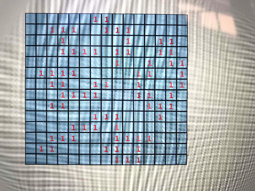 C++data structure problem Image components labeling by using rat in the maze