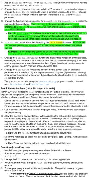 will be able to replace the money tiles on the board with