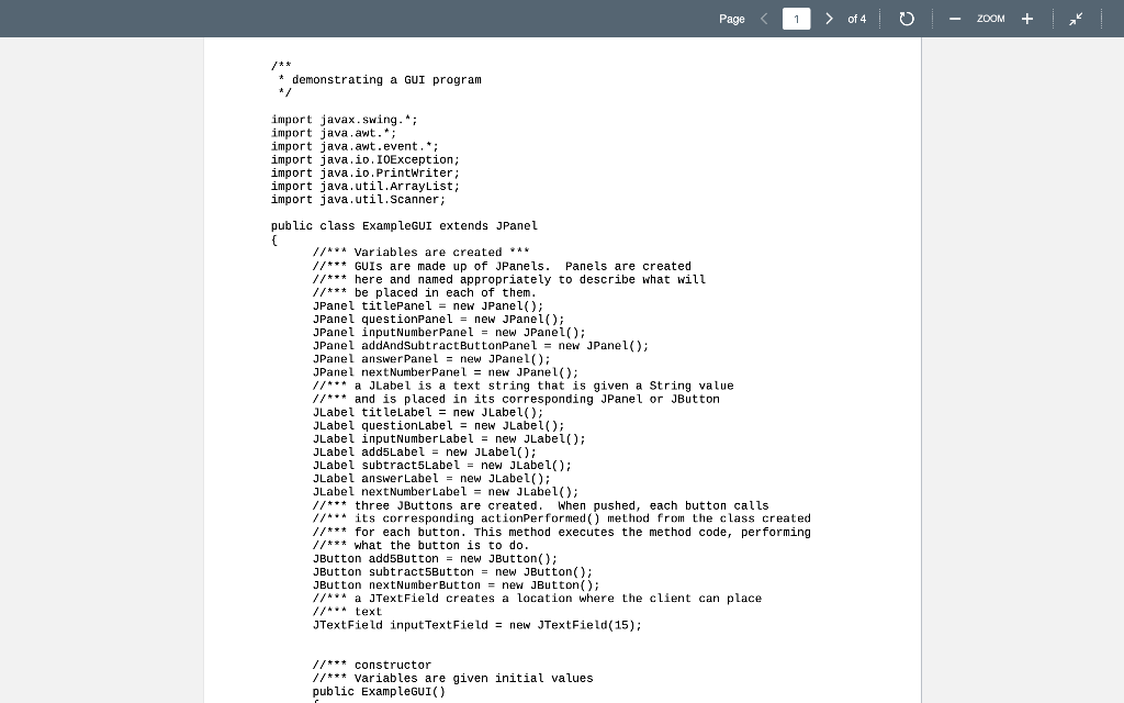 Written in JAVA part 1: (10 points) With the mathematics you have