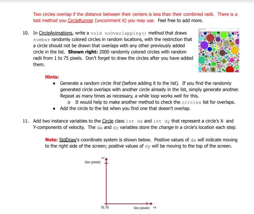 two-dimensional shapes. 1. Import the starter code to begin. Instructions (if needed),
