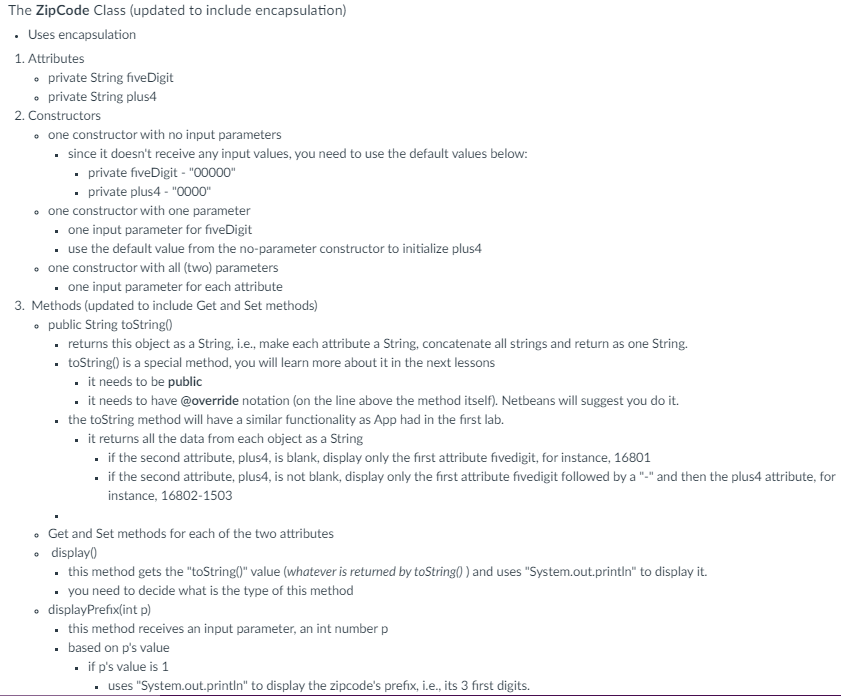 extends abstract Player Attributes private int number; private String sports; Private int