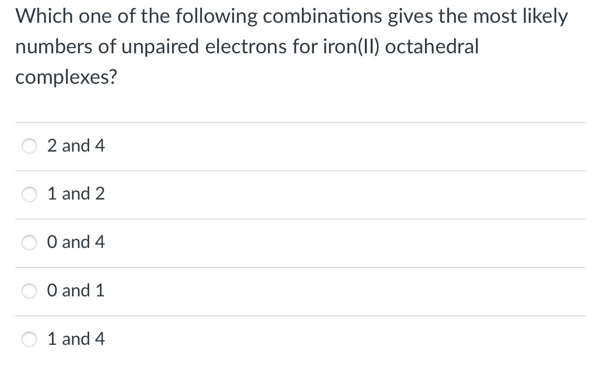 I don't understand what they mean by combinations ? Which one of
