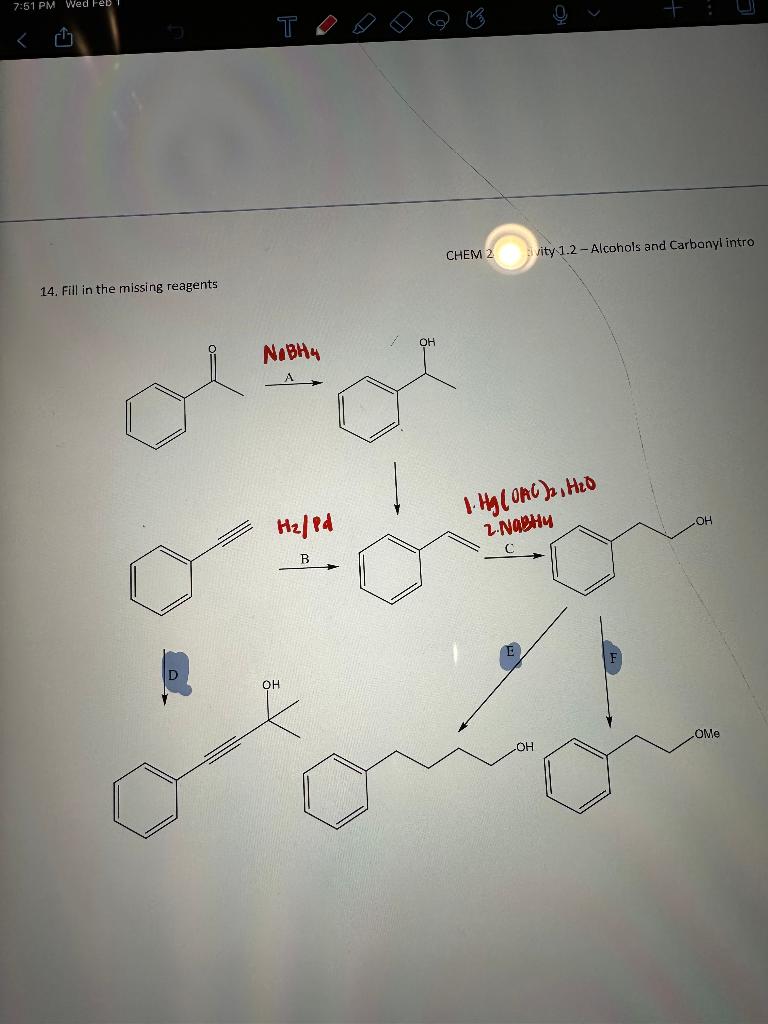 May I get help with D, E, and F possibly. Thank you