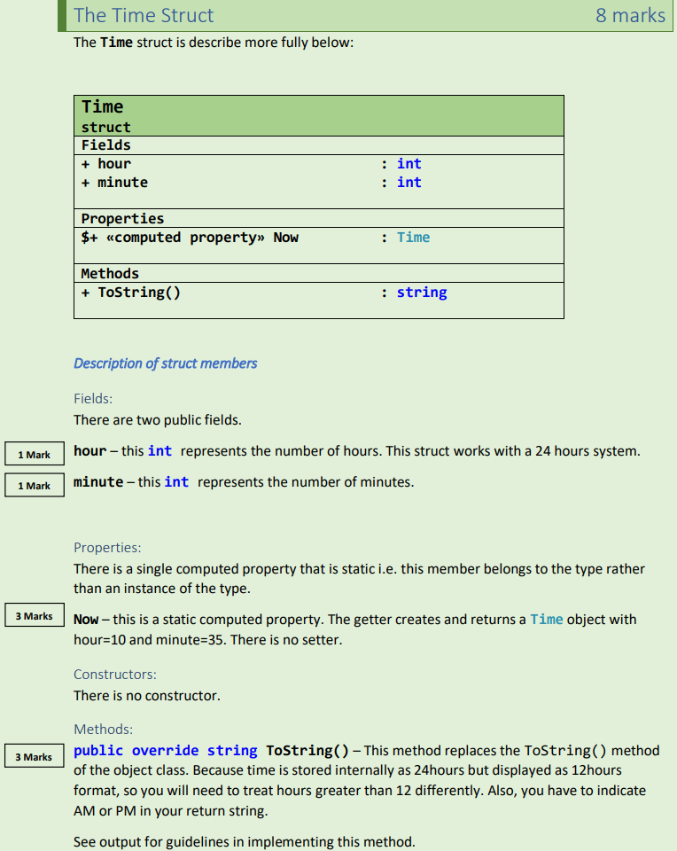 precisely following the specifications below. A sample output is provided at the